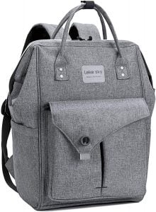 Lekesky Laptop Backpack, Travel Backpack for Women 15.6 Inch Work Laptop Bag Men