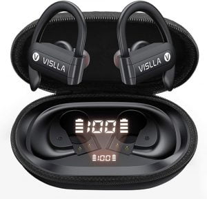 Vislla Bluetooth Headphones Sports Wireless Earbuds