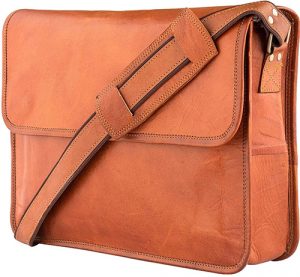 Leather Messenger Bags for Men & Women