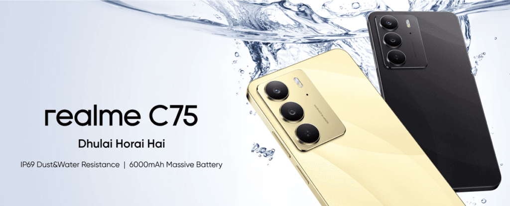 Realme C75 Banner