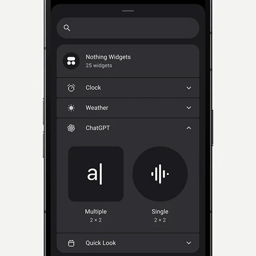 Nothing Phone (2) ChatGPT, Integrated