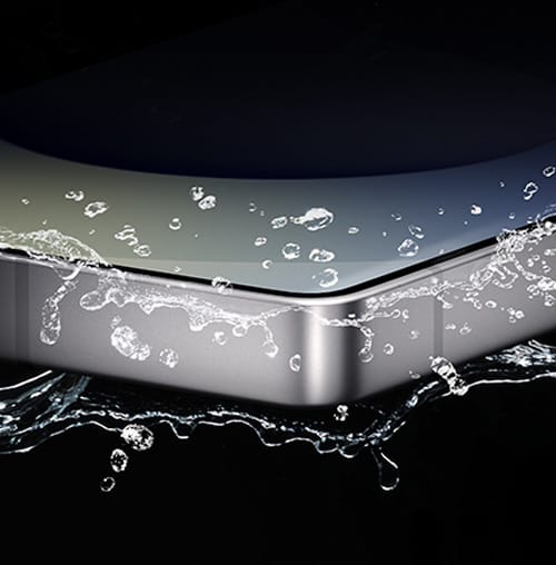 IP68 Dust and Water Resistance