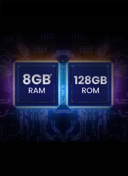128GB Storage & 8GB Ram