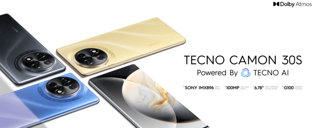 Tecno Camon 30s Banner