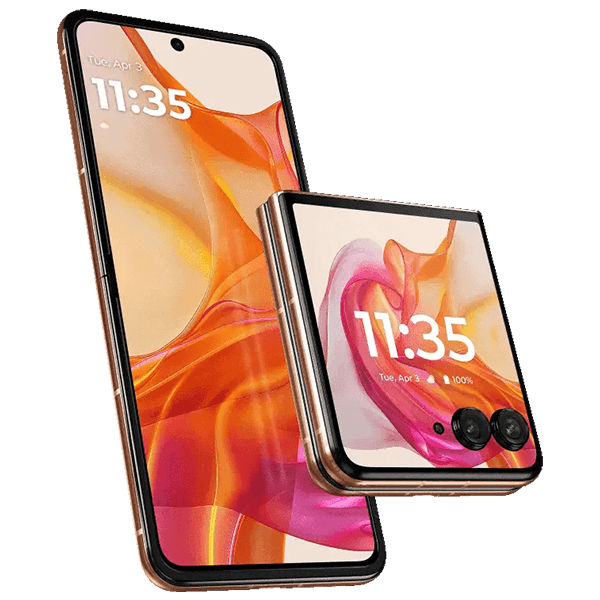 Motorola Razr Plus 2024 Peach Fuzz