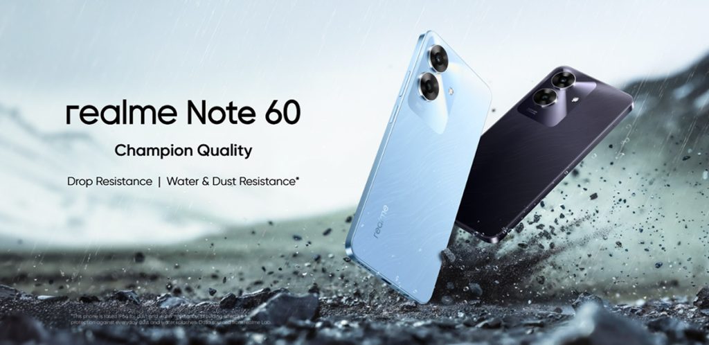 Realme Note 60 Banner