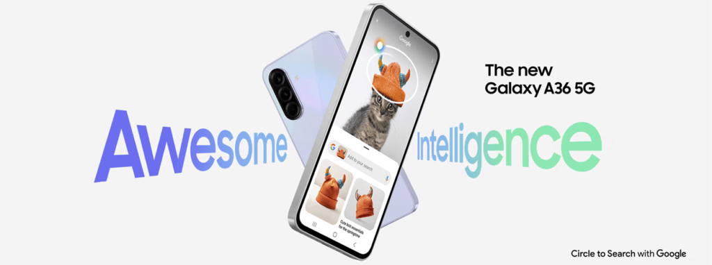 Samsung Galaxy A36 Banner