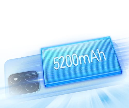 5200mAh Long-lasting battery