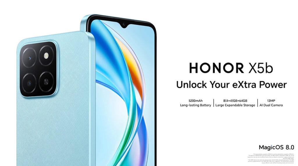 Honor X5b Banner