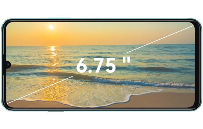 Huawei nova Y72 6.75" Display