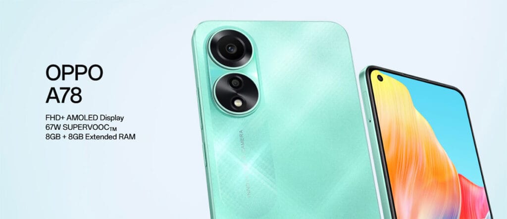 Oppo A78 Banner