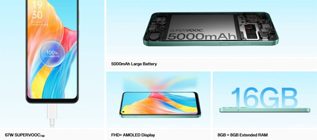 Oppo A78 Features