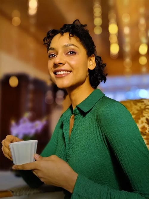 Bokeh Flare Portrait