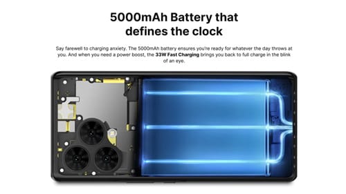 Sparx Edge 20 5000 mAh Battery