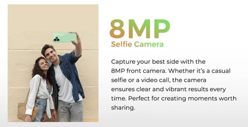 Sparx Neo 8i 8MP Selfie Camera