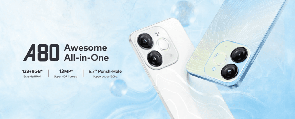 itel A80 Banner