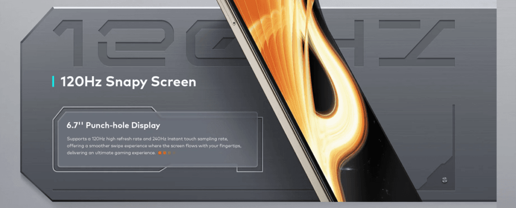 itel P65 Display Banner