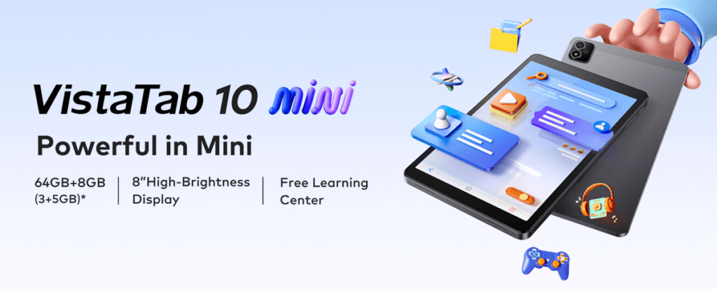 itel VistaTab 10 Mini Banner
