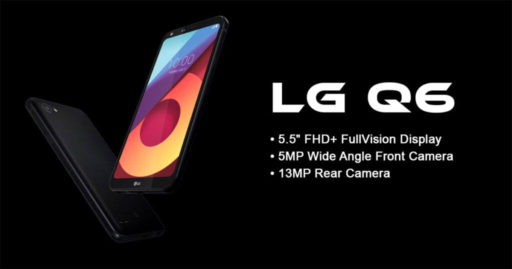 LG Q6 Banner