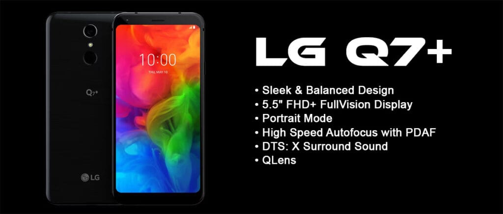 LG Q7+ Features