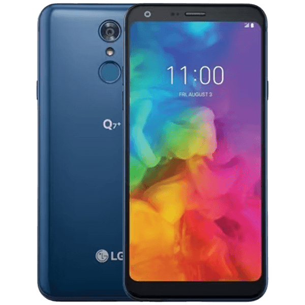 LG Q7+ Moroccon Blue