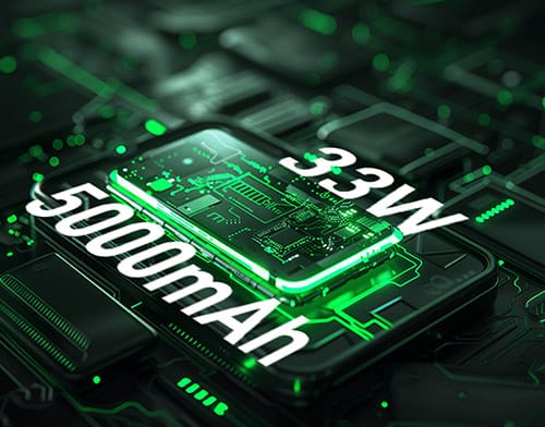 5000mAh Long-lasting Battery