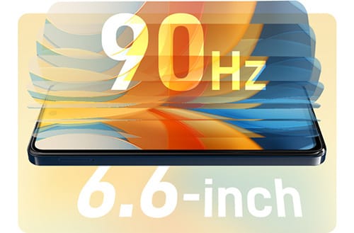 Nubia V60 6.6-inch 90Hz Display