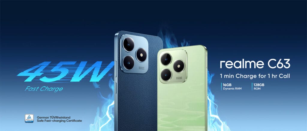 Realme C63 Banner