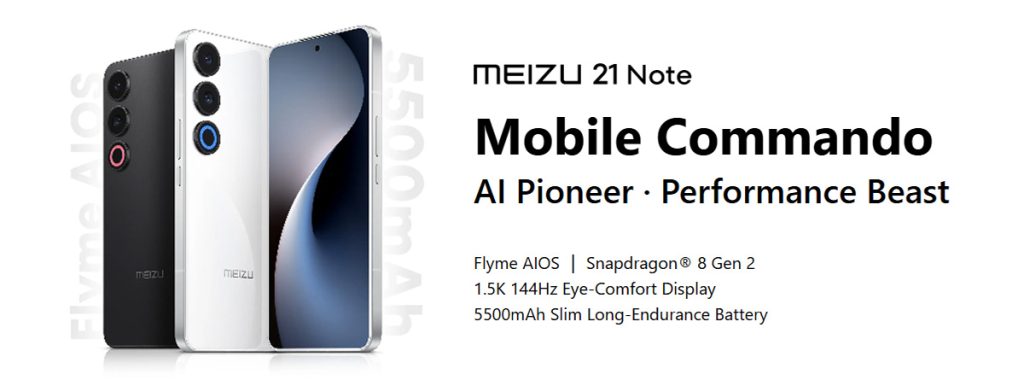 Meizu 21 Note Banner