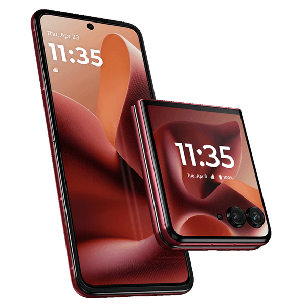 Motorola Razr 60 Ultra Pantone Rio Red