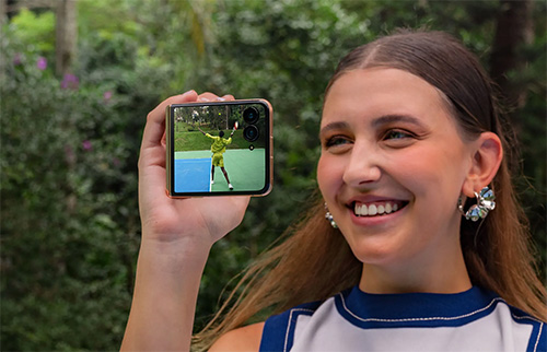The most advanced flip camera system