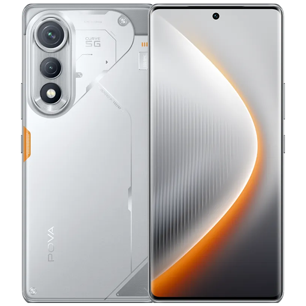 Tecno Pova Curve Magic Silver
