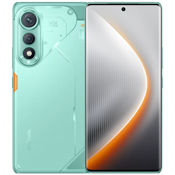 Tecno Pova Curve Neon Cyan