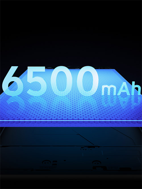 iQOOZ10x 6500mAh Large Capacity Battery