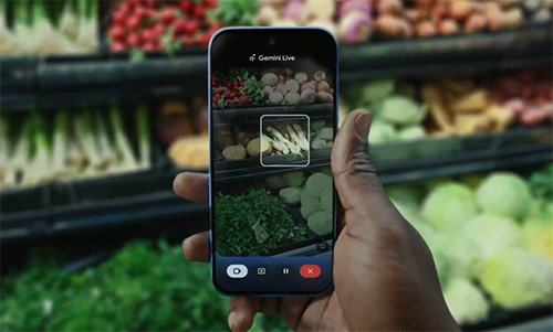 Google Pixel 10 You can now talk with Gemini about anything you see using Gemini Live and your camera
