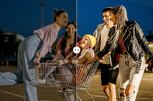 Samsung Galaxy A17 Clearer videos and brighter photos even at night with OIS