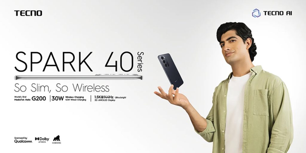 Tecno Spark 40 Pro Plus Banner