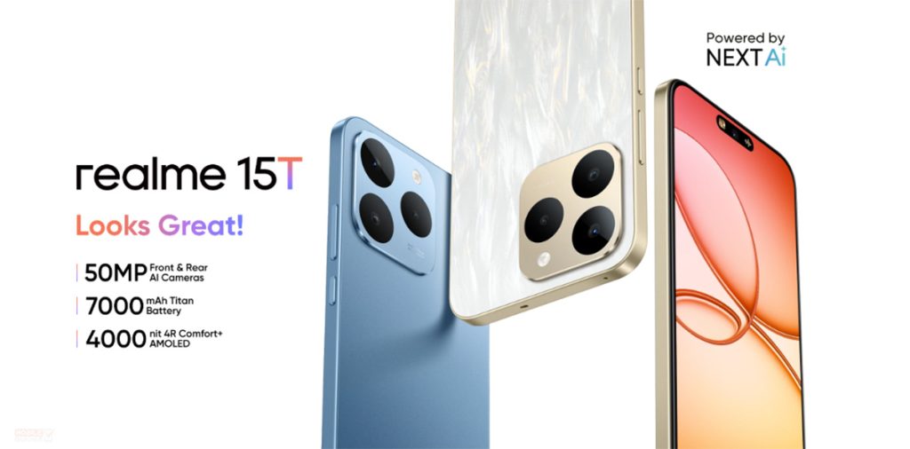 Realme 15T Banner