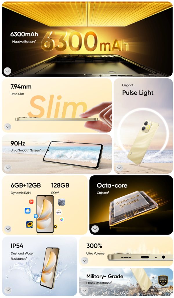 Realme Note 70 Features