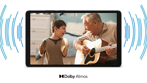 Samsung Galaxy Tab A11 Surround yourself with rich audio