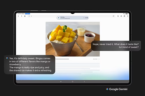 Samsung Galaxy Tab S11 Ultra Talk with Gemini about anything you see