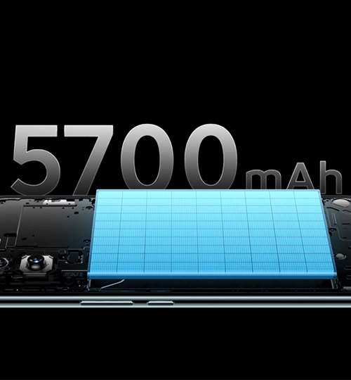 iQOO Z10R 5700 mAh Ultra-Large Battery