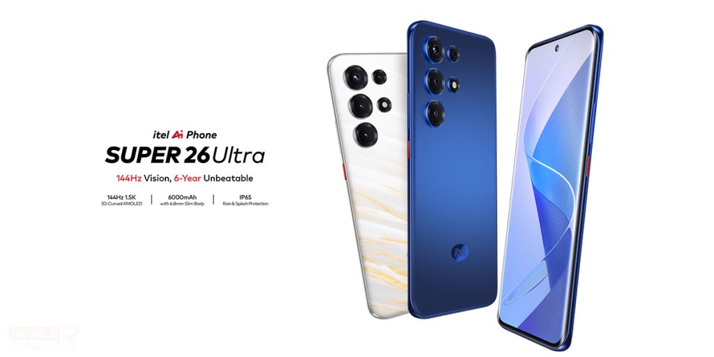 itel Super 26 Ultra Banner