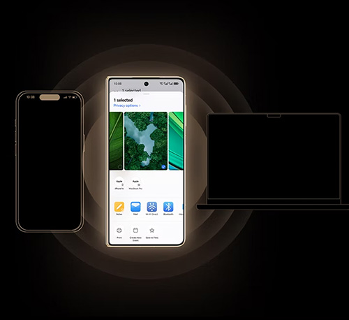 Honor Magic V5 Share without Limits, Even with iOS