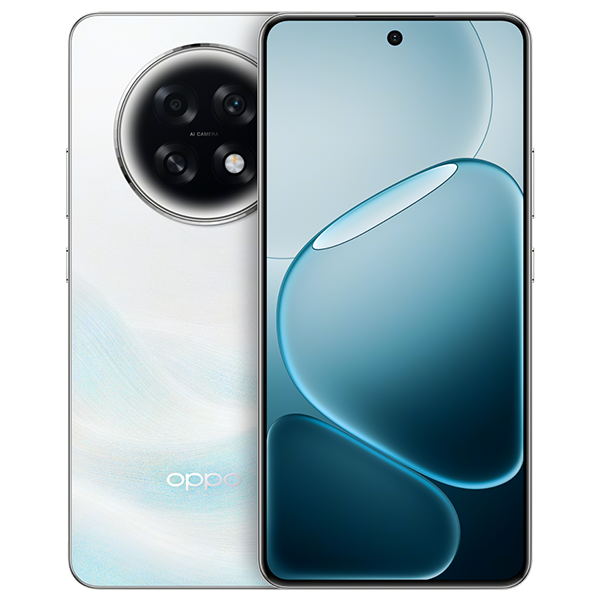 Oppo A6 Max Flowing White