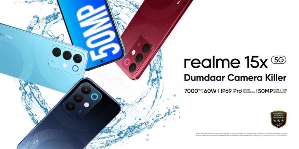 Realme 15x Banner