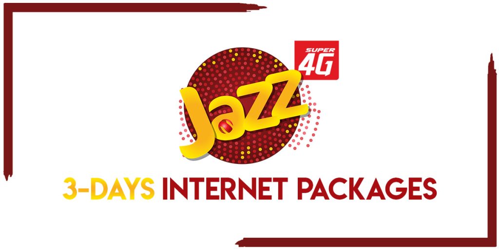 Jazz 3-Days Internet Packages