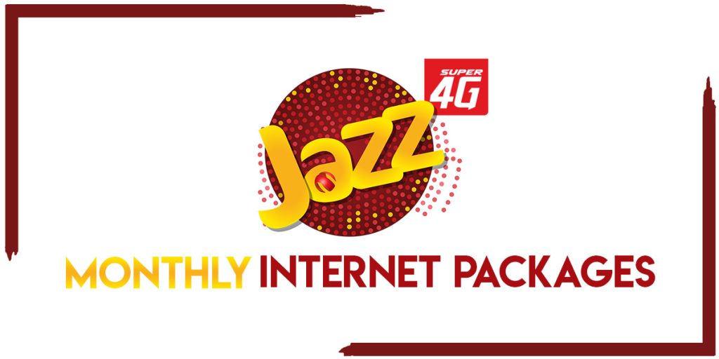 Jazz Monthly Internet Packages
