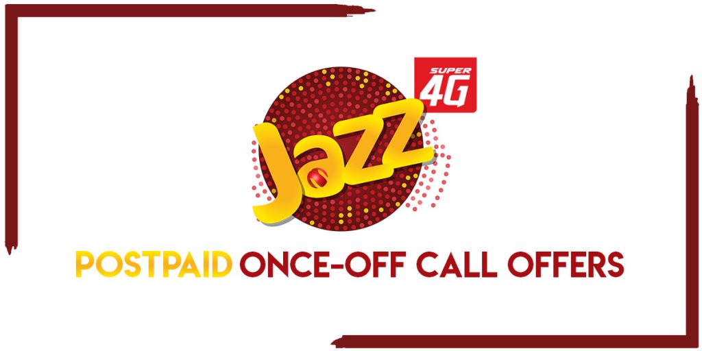 Jazz Postpaid Once-Off Call Offers