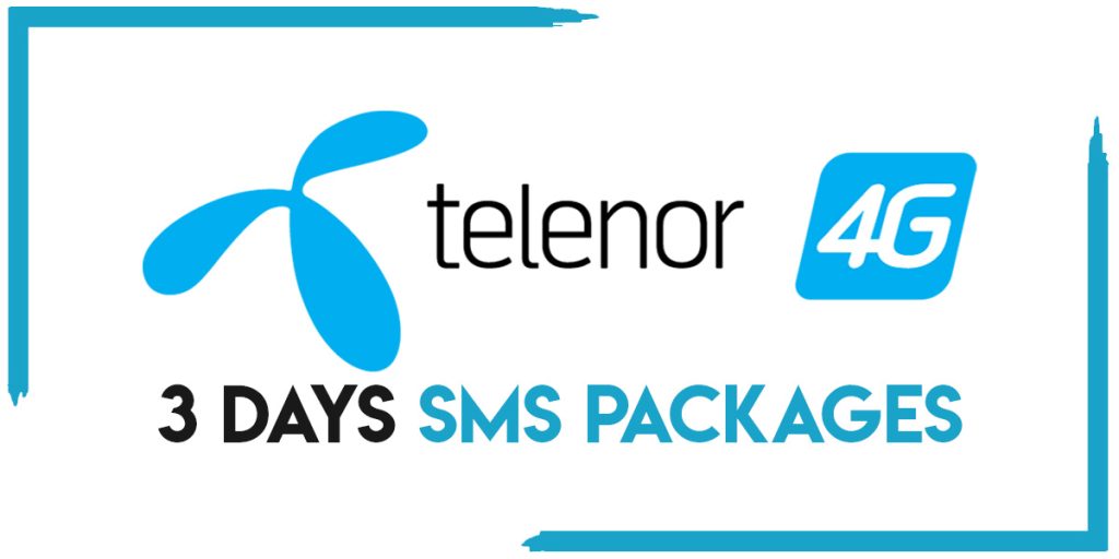 Telenor 3 Days SMS Packages